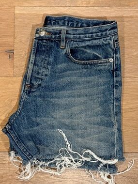 A.P.C. Rue De Fleur Cutoff Denim Shorts Women’s Size 30